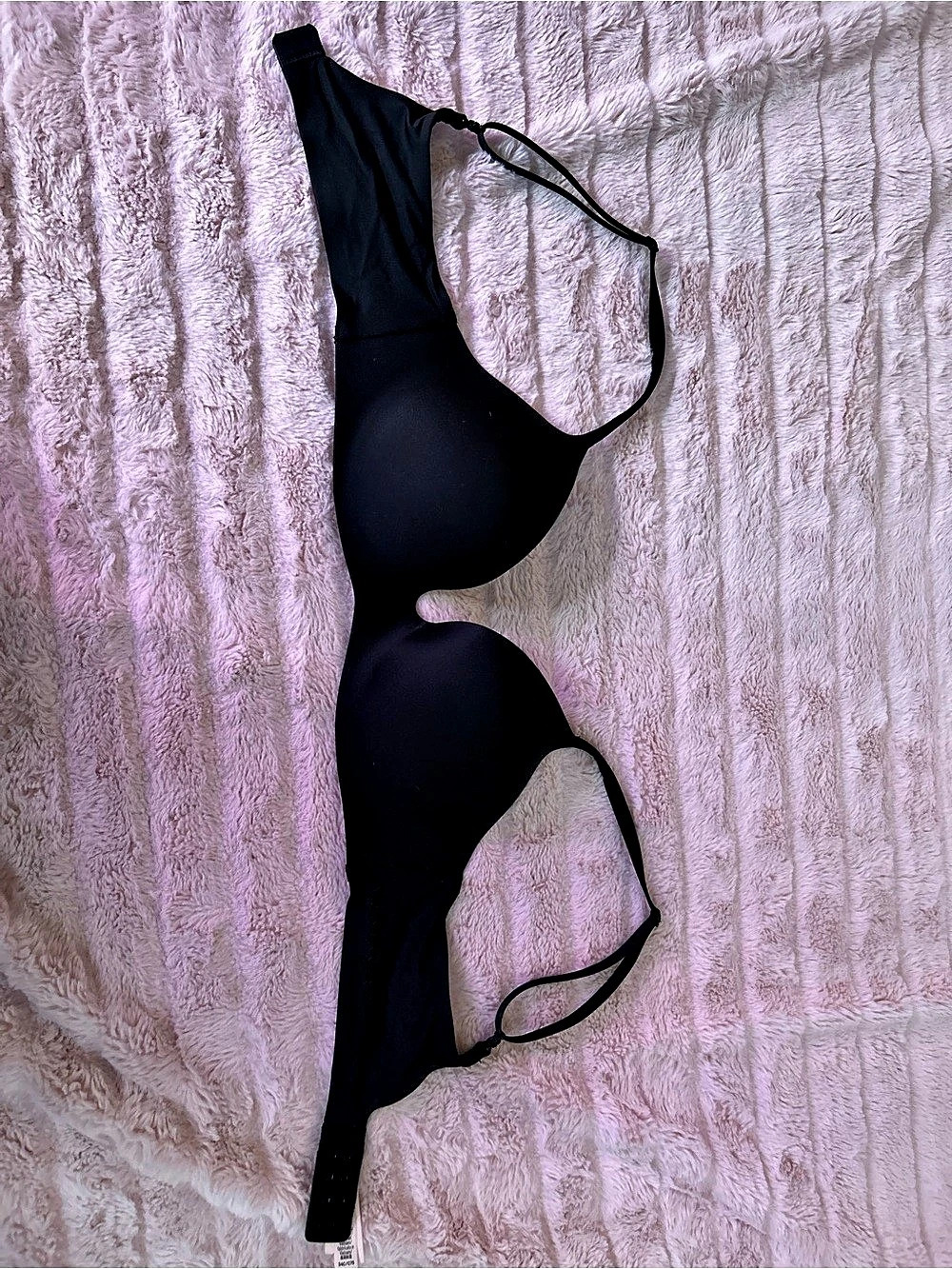 Victoria's Secret Body by Victoria Lined Demi Bra Black Bra 34C/75